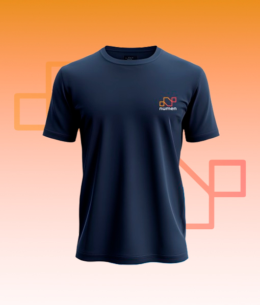 Camiseta Azul - Numen